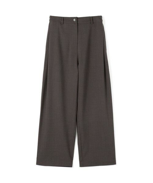 TOMORROWLAND/トゥモローランド CORDERA WIDE LEG PANTS 49 ダークブラウン F TOMORROWLAND/トゥモローランド CORDERA WIDE LEG PANTS 49 ダークブラウン F