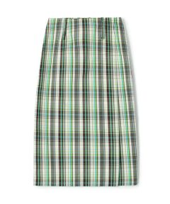 TOMORROWLAND / トゥモローランド ミニ・ひざ丈スカート | LUTCHMIAH チェックスカート