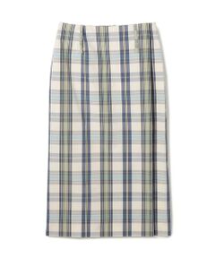 TOMORROWLAND / トゥモローランド ミニ・ひざ丈スカート | LUTCHMIAH チェックスカート
