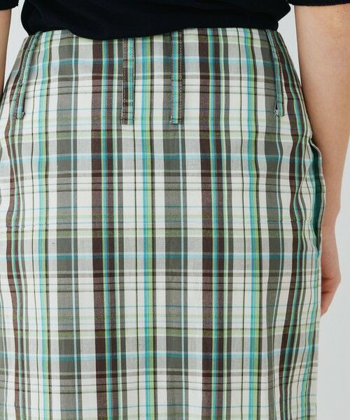 TOMORROWLAND / トゥモローランド ミニ・ひざ丈スカート | LUTCHMIAH チェックスカート | 詳細6