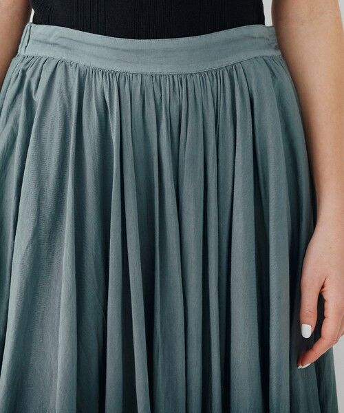 TOMORROWLAND / トゥモローランド ロング・マキシ丈スカート | IKORRE OMBRE DYED SKIRT | 詳細5