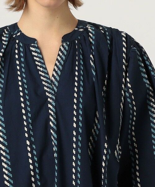 TOMORROWLAND / トゥモローランド ロング・マキシ丈ワンピース | IKORRE BLOCK PRINT DRESS | 詳細4