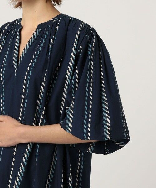 TOMORROWLAND / トゥモローランド ロング・マキシ丈ワンピース | IKORRE BLOCK PRINT DRESS | 詳細6