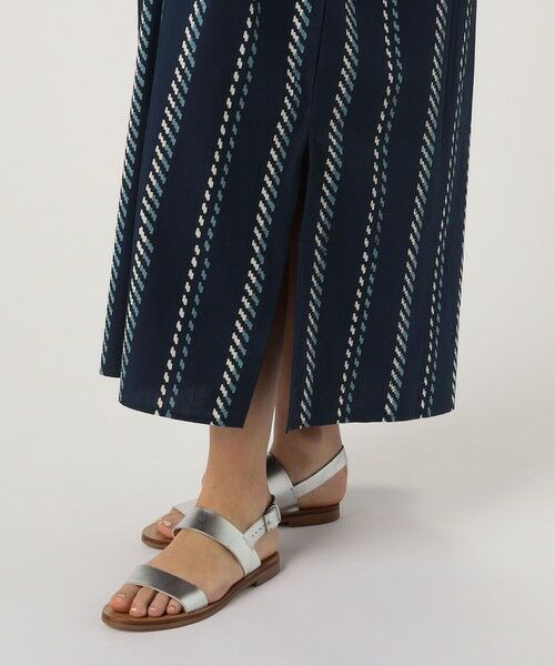 TOMORROWLAND / トゥモローランド ロング・マキシ丈ワンピース | IKORRE BLOCK PRINT DRESS | 詳細8