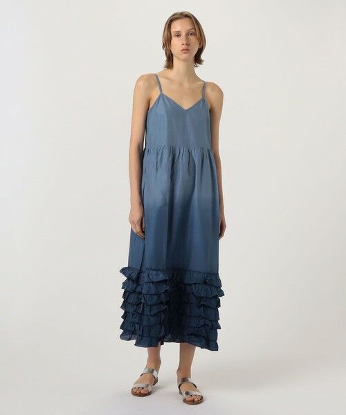 TOMORROWLAND / トゥモローランド ロング・マキシ丈ワンピース | IKORRE OMBRE DYED DRESS | 詳細1