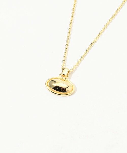 トゥモローランド　MC STUDIO ゴールドチェーン ダブルオーバルネックレス トゥモローランド MC STUDIO ゴールドチェーン ダブルオーバル
