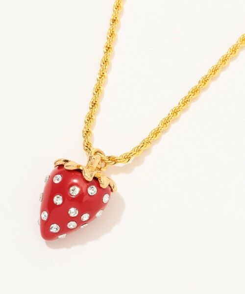 TOMORROWLAND / トゥモローランド ネックレス・ペンダント・チョーカー | Kenneth Jay Lane Strawberry ネックレス | 詳細2