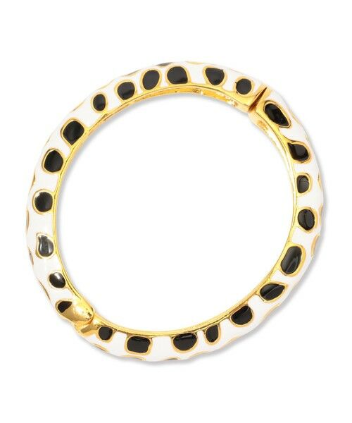 TOMORROWLAND/トゥモローランド Kenneth Jay Lane giraffe print バングル 12 ブラック系 F