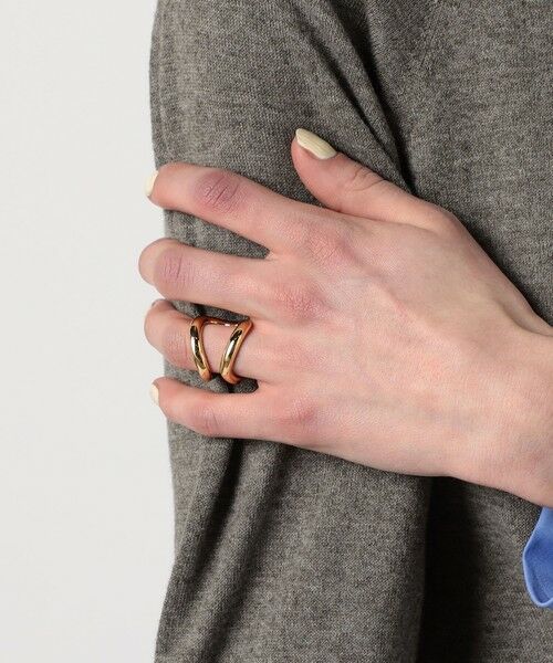 TOMORROWLAND / トゥモローランド リング | LIE STUDIO ALMA ゴールドリング | 詳細1