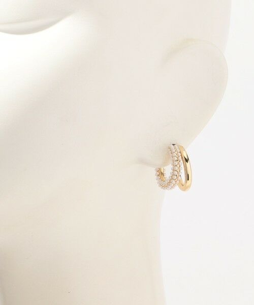 TOMORROWLAND / トゥモローランド ピアス・イヤリング | Kenneth Jay Lane DOUBLE HOOP ピアス | 詳細4