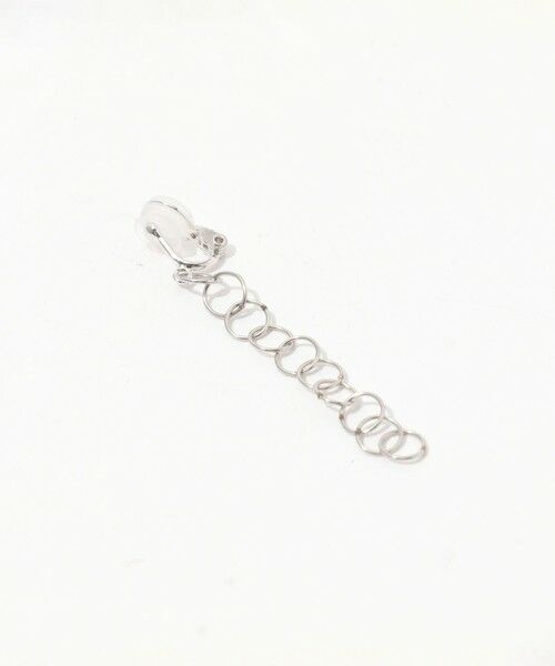 TOMORROWLAND / トゥモローランド ピアス・イヤリング | 【別注】pascale lion Short Chain シルバーイヤリング | 詳細3