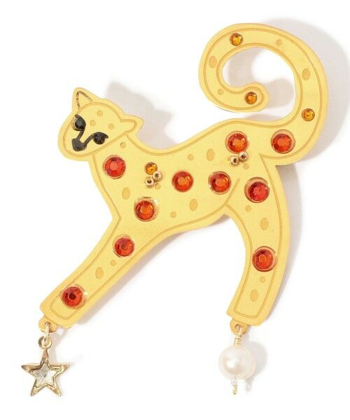 TOMORROWLAND / トゥモローランド ブローチ・コサージュ | MERCEDES SALAZAR JAGUAR GOLDEN ブローチ | 詳細1