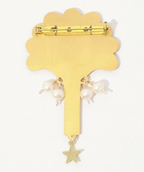 TOMORROWLAND / トゥモローランド ブローチ・コサージュ | MERCEDES SALAZAR GOLDEN PALM ブローチ | 詳細2