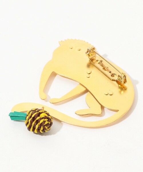 TOMORROWLAND / トゥモローランド ブローチ・コサージュ | MERCEDES SALAZAR MONKEY YELLOW ブローチ | 詳細3