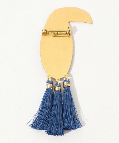 TOMORROWLAND / トゥモローランド ブローチ・コサージュ | MERCEDES SALAZAR BIRD GOLDEN BLUE ブローチ | 詳細2