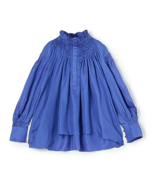 TOMORROWLAND/トゥモローランド TEIJA Pihla シルクブラウス 65 ブルー 6 TOMORROWLAND/トゥモローランド TEIJA Pihla シルクブラウス 65 ブルー 6