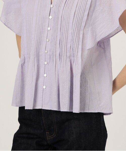 TOMORROWLAND / トゥモローランド シャツ・ブラウス | ne Quittez pas COTTON JACQUARD ブラウス | 詳細8