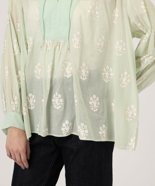 TOMORROWLAND / トゥモローランド シャツ・ブラウス | ne Quittez pas COTTON VOILE SEDUM ブラウス | 詳細8