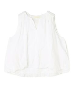 TOMORROWLAND / トゥモローランド シャツ・ブラウス | ne Quittez pas COTTON ORGANZA ノースリーブブラウス