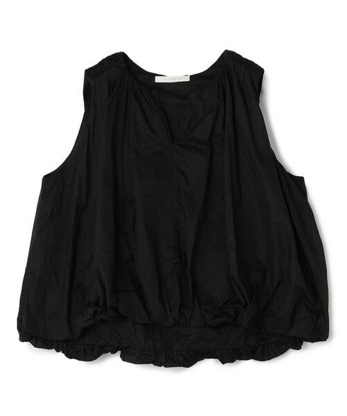 ne Quittez pas COTTON ORGANZA ノースリーブブラウス （シャツ