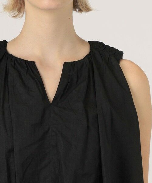 TOMORROWLAND / トゥモローランド シャツ・ブラウス | ne Quittez pas COTTON ORGANZA ノースリーブブラウス | 詳細5