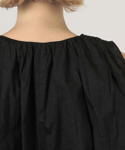 TOMORROWLAND / トゥモローランド シャツ・ブラウス | ne Quittez pas COTTON ORGANZA ノースリーブブラウス | 詳細6