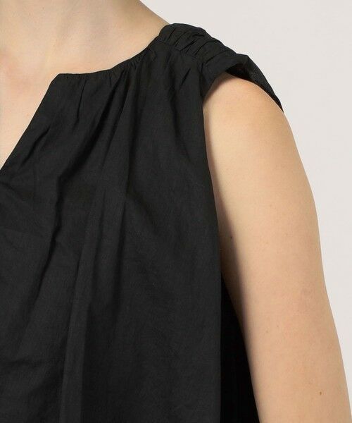 TOMORROWLAND / トゥモローランド シャツ・ブラウス | ne Quittez pas COTTON ORGANZA ノースリーブブラウス | 詳細7