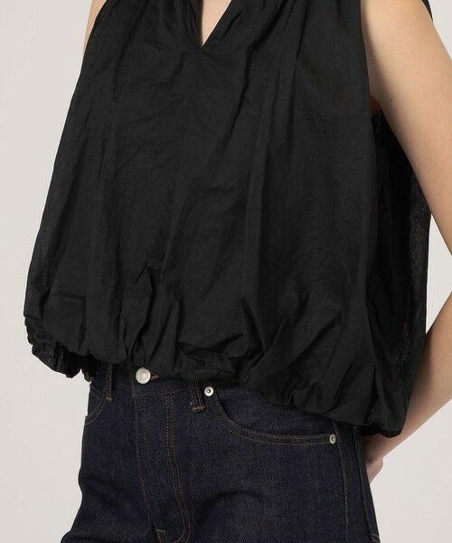 ne Quittez pas COTTON ORGANZA ノースリーブブラウス （シャツ