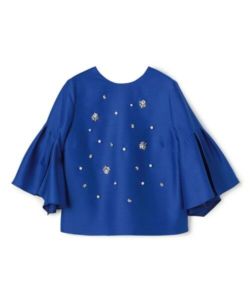 TOMORROWLAND/トゥモローランド 【別注】FLICKA for TOMORROWLAND with bijou トップス 65 ブルー 1 TOMORROWLAND/トゥモローランド 【別注】FLICKA for TOMORROWLAND with bijou トップス 65 ブルー 1