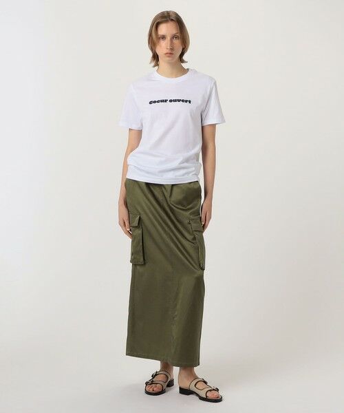 TOMORROWLAND / トゥモローランド Tシャツ | Les Petits Basics Open heart ハーフスリーブプルオーバー | 詳細1