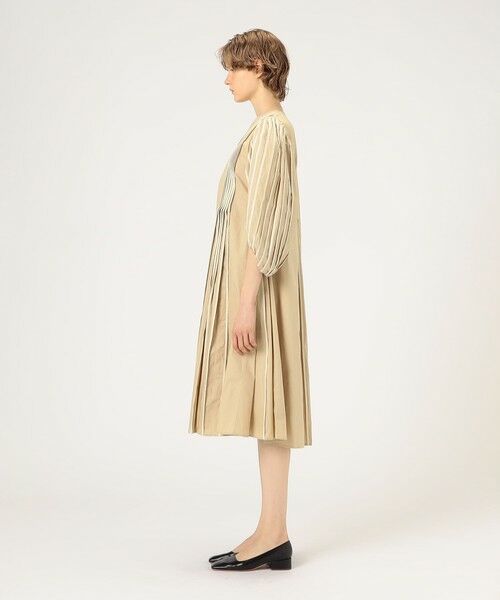 TOMORROWLAND / トゥモローランド ミニ丈・ひざ丈ワンピース | BODICE STUDIO V neck midi Vネックドレス | 詳細2