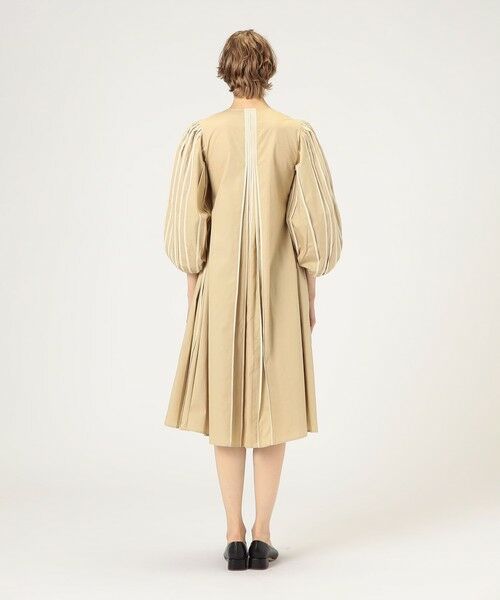 TOMORROWLAND / トゥモローランド ミニ丈・ひざ丈ワンピース | BODICE STUDIO V neck midi Vネックドレス | 詳細3