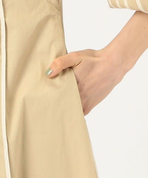 TOMORROWLAND / トゥモローランド ミニ丈・ひざ丈ワンピース | BODICE STUDIO V neck midi Vネックドレス | 詳細8