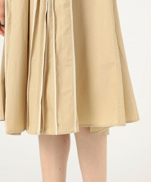 TOMORROWLAND / トゥモローランド ミニ丈・ひざ丈ワンピース | BODICE STUDIO V neck midi Vネックドレス | 詳細9