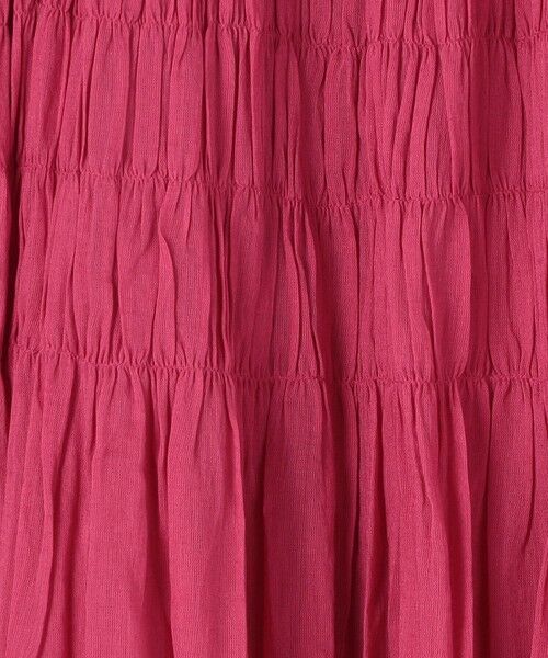 TOMORROWLAND / トゥモローランド ロング・マキシ丈ワンピース | ne Quittez pas COTTON VOILE SHIRRING ドレス | 詳細10