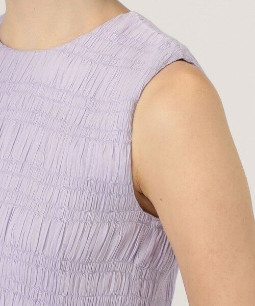 TOMORROWLAND / トゥモローランド ロング・マキシ丈ワンピース | ne Quittez pas COTTON VOILE SHIRRING ドレス | 詳細6