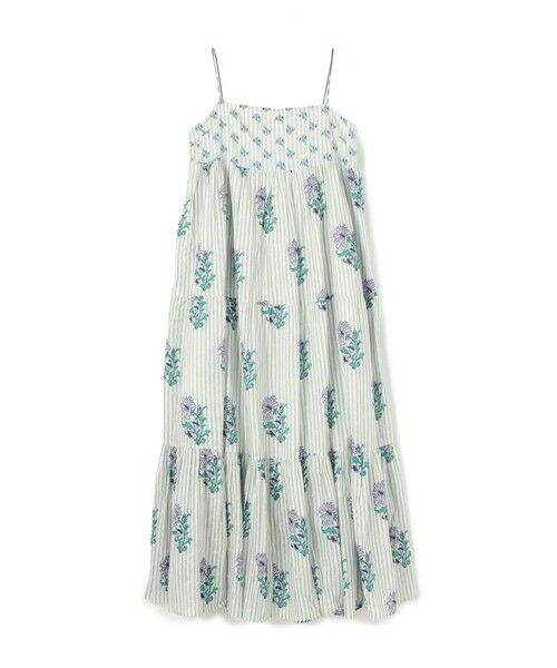 TOMORROWLAND / トゥモローランド ロング・マキシ丈ワンピース | ne Quittez pas PRINT CAMI ドレス(14 グレー系)