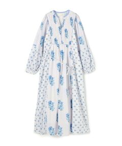 TOMORROWLAND / トゥモローランド ロング・マキシ丈ワンピース | ne Quittez pas PRINT SHIRRING ドレス