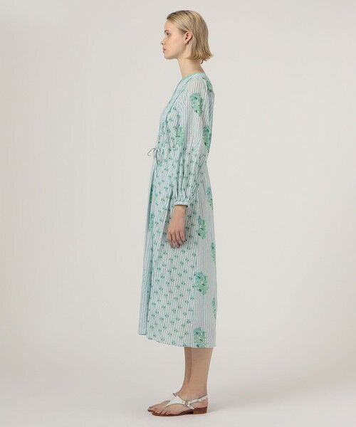 TOMORROWLAND / トゥモローランド ロング・マキシ丈ワンピース | ne Quittez pas PRINT SHIRRING ドレス | 詳細2