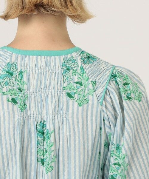 TOMORROWLAND / トゥモローランド ロング・マキシ丈ワンピース | ne Quittez pas PRINT SHIRRING ドレス | 詳細5