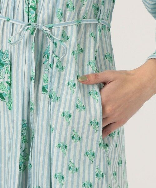 TOMORROWLAND / トゥモローランド ロング・マキシ丈ワンピース | ne Quittez pas PRINT SHIRRING ドレス | 詳細7