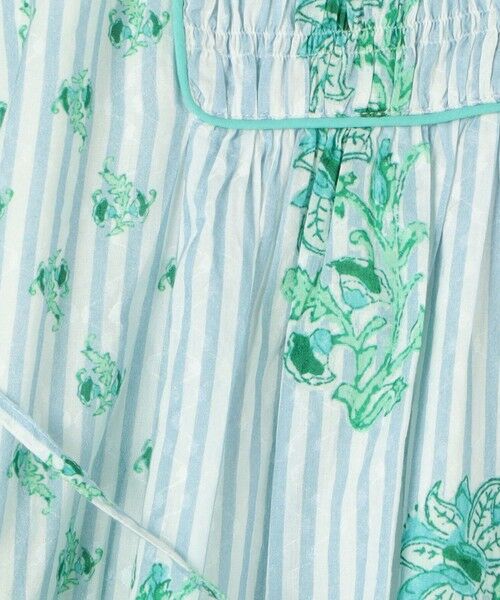 TOMORROWLAND / トゥモローランド ロング・マキシ丈ワンピース | ne Quittez pas PRINT SHIRRING ドレス | 詳細9