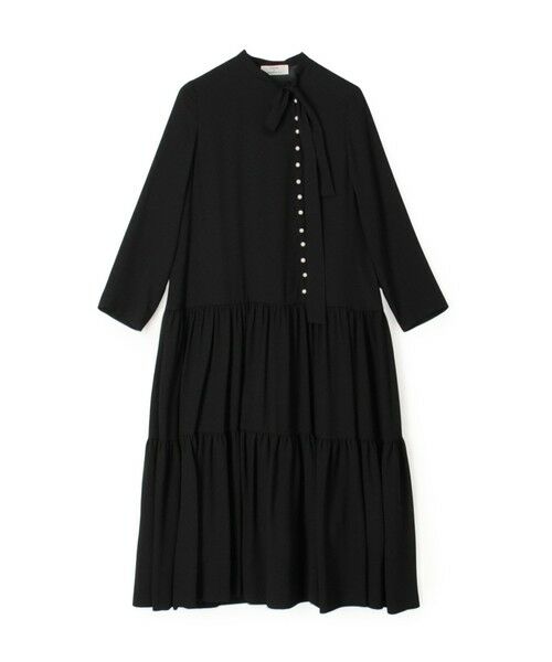TOMORROWLAND/トゥモローランド 【別注】FLICKA for TOMORROWLAND with pearl ドレス 18 ブラック系 1 TOMORROWLAND/トゥモローランド 【別注】FLICKA for TOMORROWLAND with pearl ドレス 18 ブラック系 1