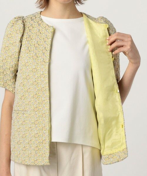 TOMORROWLAND / トゥモローランド ノーカラージャケット | Rochas TWO POCKETS ジャケット | 詳細5