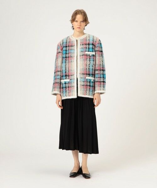 TOMORROWLAND / トゥモローランド ノーカラージャケット | LALO CARDIGANS ジャケット | 詳細1