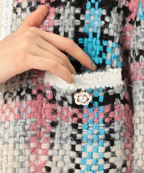 TOMORROWLAND / トゥモローランド ノーカラージャケット | LALO CARDIGANS ジャケット | 詳細10