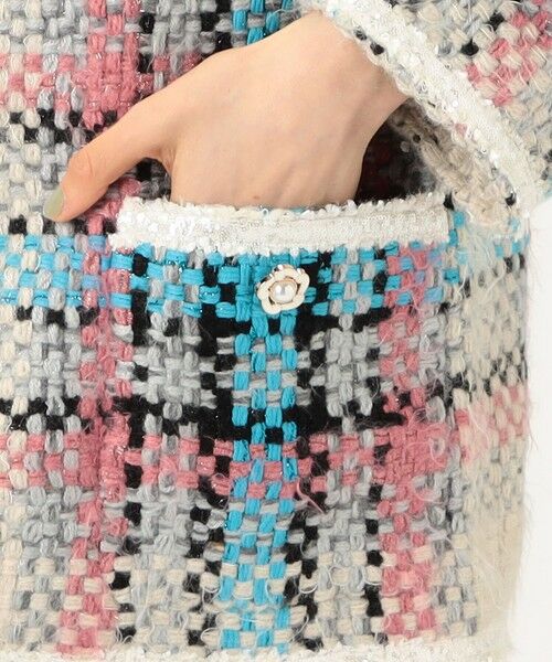 TOMORROWLAND / トゥモローランド ノーカラージャケット | LALO CARDIGANS ジャケット | 詳細11