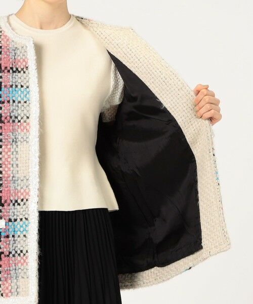 TOMORROWLAND / トゥモローランド ノーカラージャケット | LALO CARDIGANS ジャケット | 詳細5