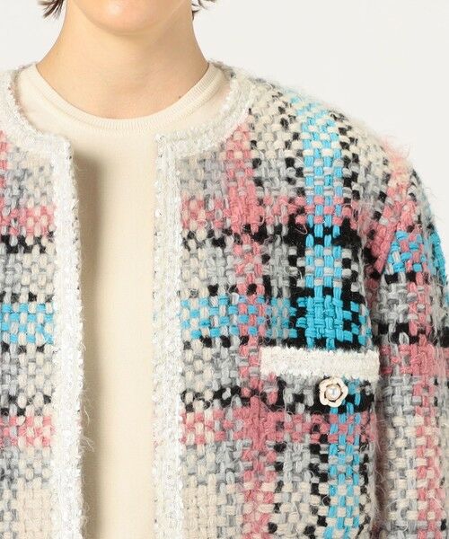 TOMORROWLAND / トゥモローランド ノーカラージャケット | LALO CARDIGANS ジャケット | 詳細6