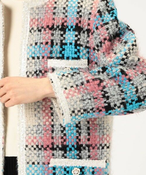 TOMORROWLAND / トゥモローランド ノーカラージャケット | LALO CARDIGANS ジャケット | 詳細8